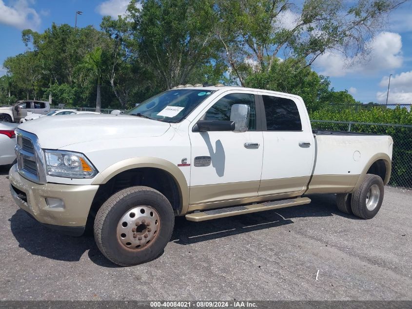 2015 Ram 3500 Longhorn VIN: 3C63RRKL4FG523726 Lot: 40084021