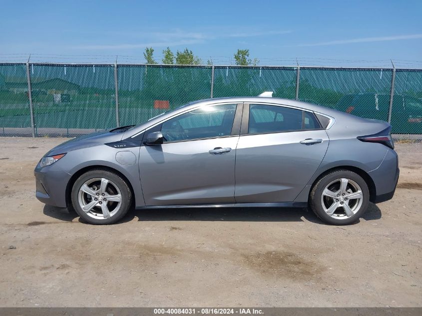 2018 Chevrolet Volt Lt VIN: 1G1RC6S52JU137650 Lot: 40084031