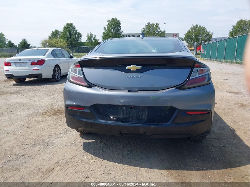 2018 Chevrolet Volt Lt VIN: 1G1RC6S52JU137650 Lot: 40084031