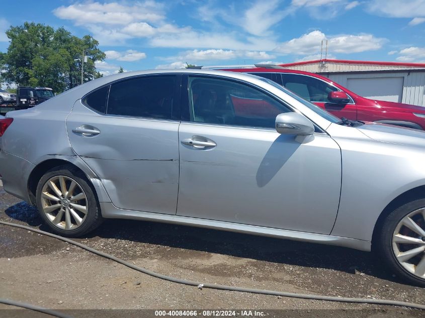 2009 Lexus Is 250 VIN: JTHCK262995030754 Lot: 40084066