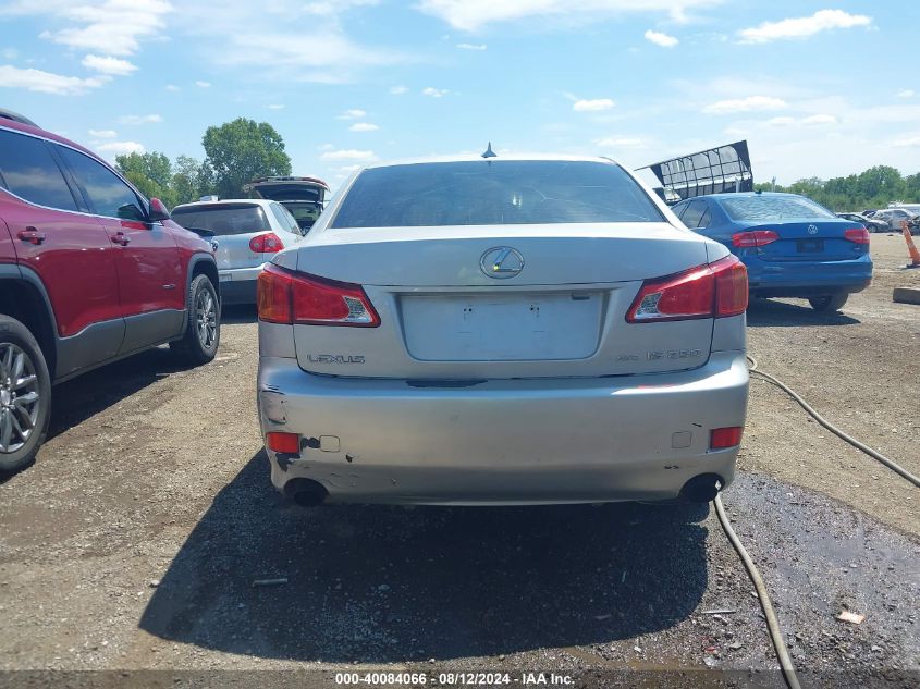 2009 Lexus Is 250 VIN: JTHCK262995030754 Lot: 40084066