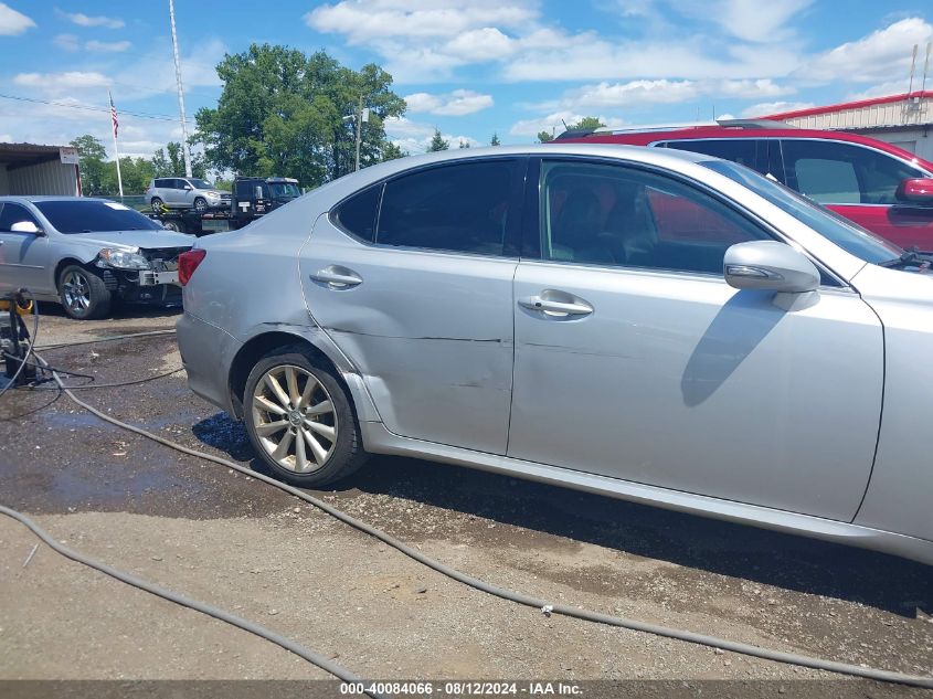 2009 Lexus Is 250 VIN: JTHCK262995030754 Lot: 40084066