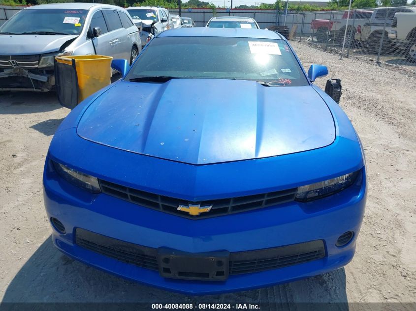 2014 Chevrolet Camaro 2Ls VIN: 2G1FA1E3XE9278006 Lot: 40084088