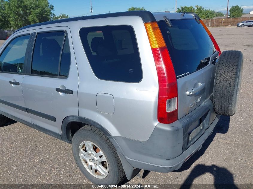 2003 Honda Cr-V Ex VIN: JHLRD788X3C028134 Lot: 40084094