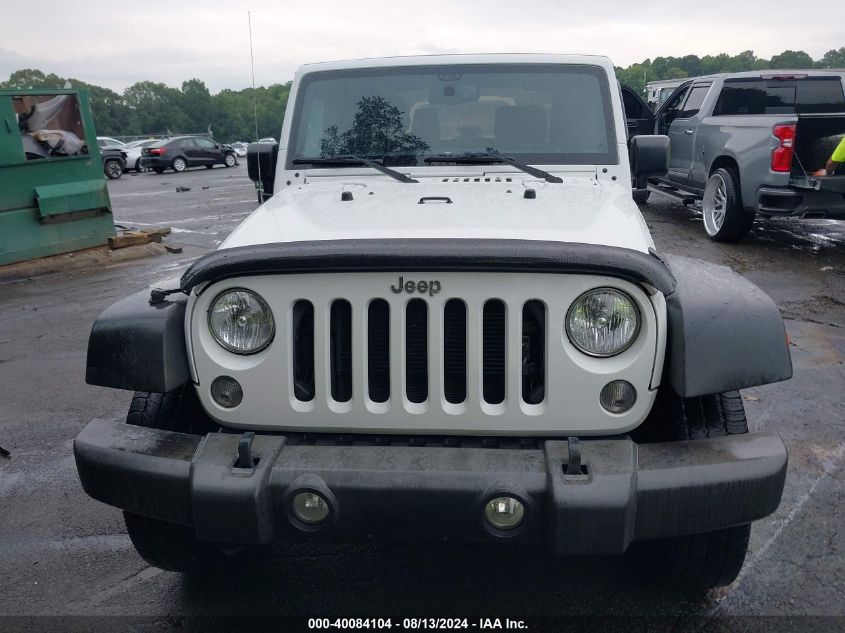 2015 Jeep Wrangler Sport VIN: 1C4AJWAG2FL727258 Lot: 40084104