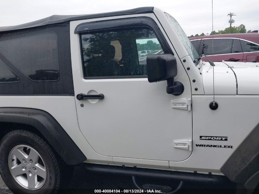 2015 Jeep Wrangler Sport VIN: 1C4AJWAG2FL727258 Lot: 40084104