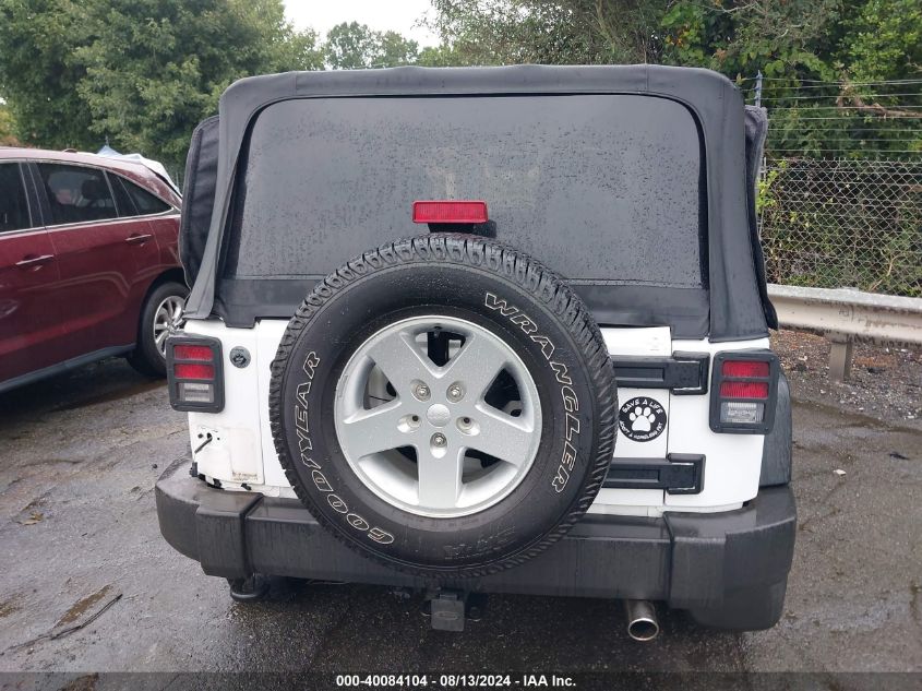 2015 Jeep Wrangler Sport VIN: 1C4AJWAG2FL727258 Lot: 40084104