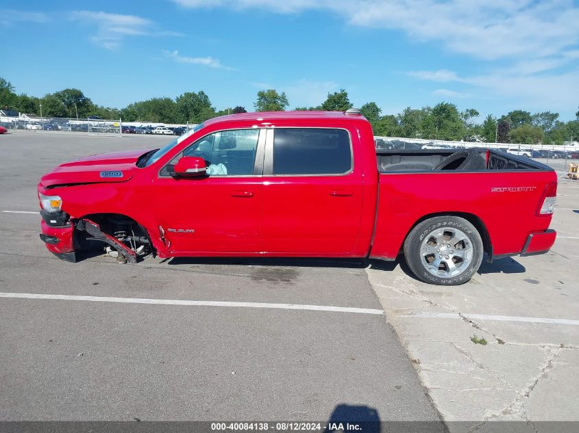 2021 Ram 1500 Big Horn/Lone Star VIN: 1C6SRFFT8MN523026 Lot: 40084138