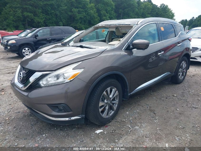 5N1AZ2MG9GN140652 2016 NISSAN MURANO - Image 2