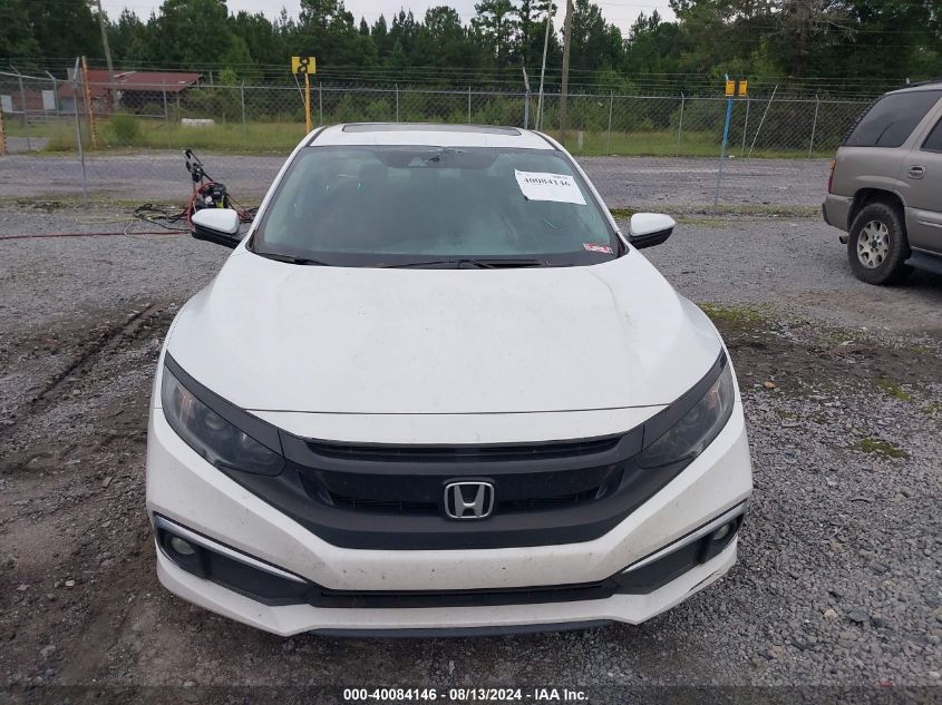 2019 Honda Civic Ex VIN: 19XFC1F35KE013281 Lot: 40084146