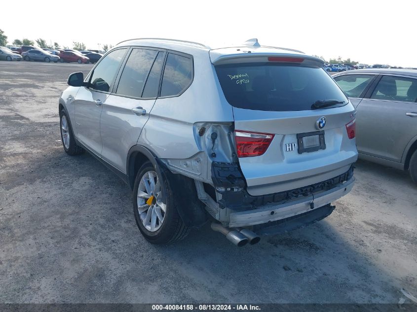 2015 BMW X3 xDrive28I VIN: 5UXWX9C52F0D60642 Lot: 40084158