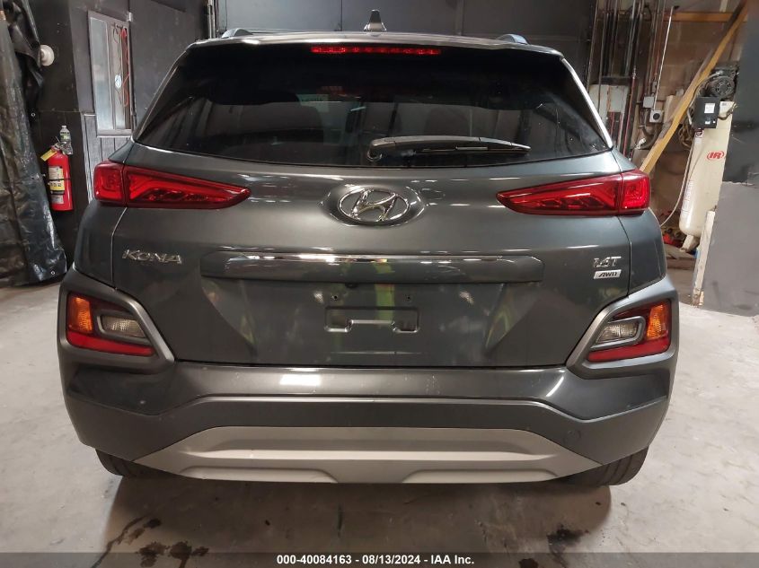 2020 Hyundai Kona Limited VIN: KM8K3CA56LU434525 Lot: 40084163