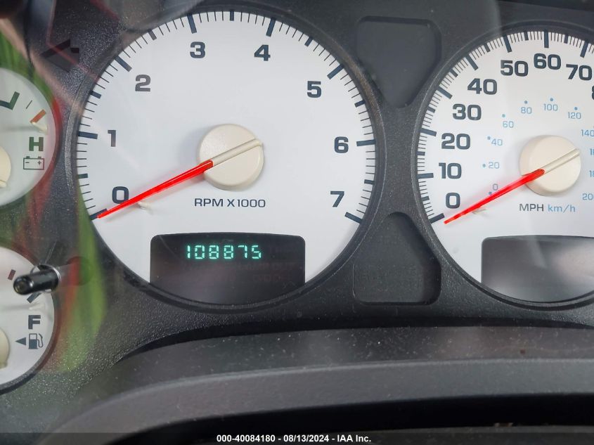 2003 Dodge Ram 1500 Slt/Laramie/St VIN: 1D7HU18N43S365597 Lot: 40084180