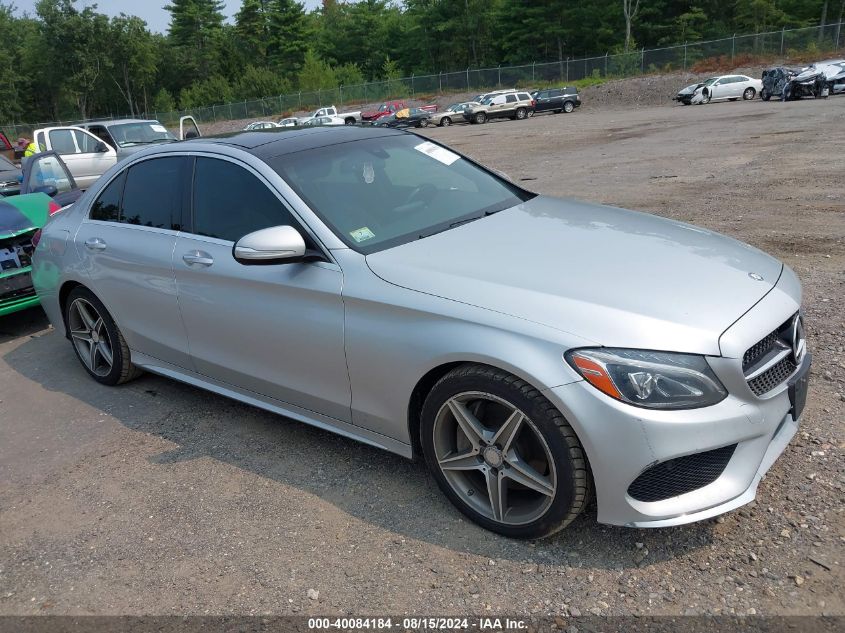 55SWF4KB3FU005233 2015 MERCEDES-BENZ C CLASS - Image 1