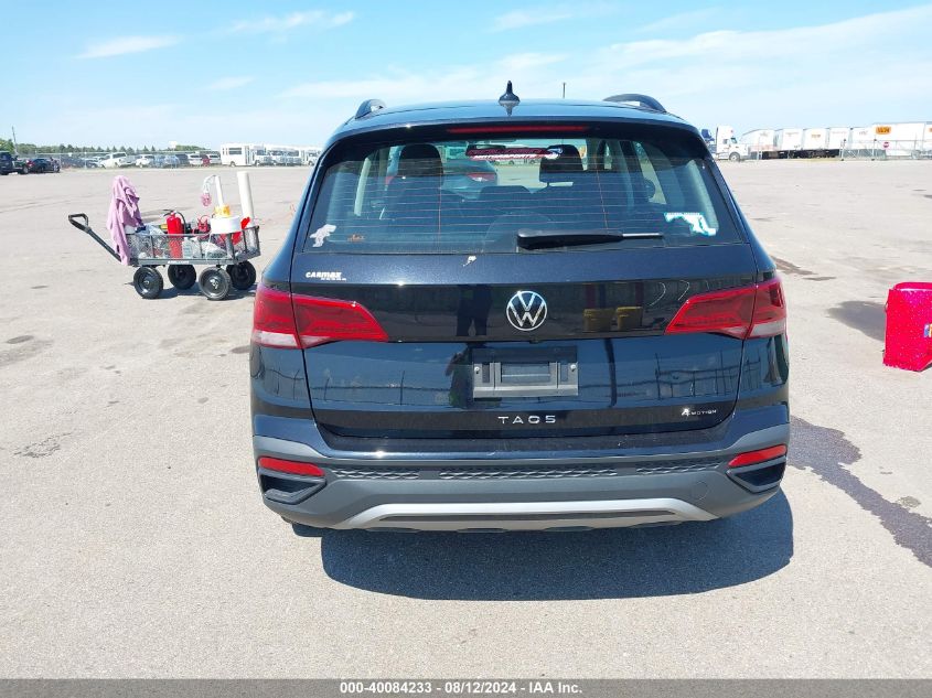 2022 Volkswagen Taos 1.5T S VIN: 3VVAX7B29NM044043 Lot: 40084233