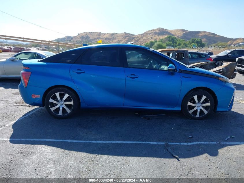 2018 Toyota Mirai VIN: JTDBVRBD0JA004320 Lot: 40084240