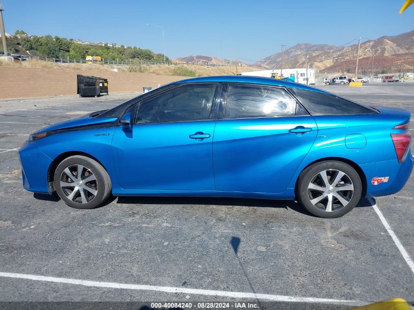 2018 Toyota Mirai VIN: JTDBVRBD0JA004320 Lot: 40084240