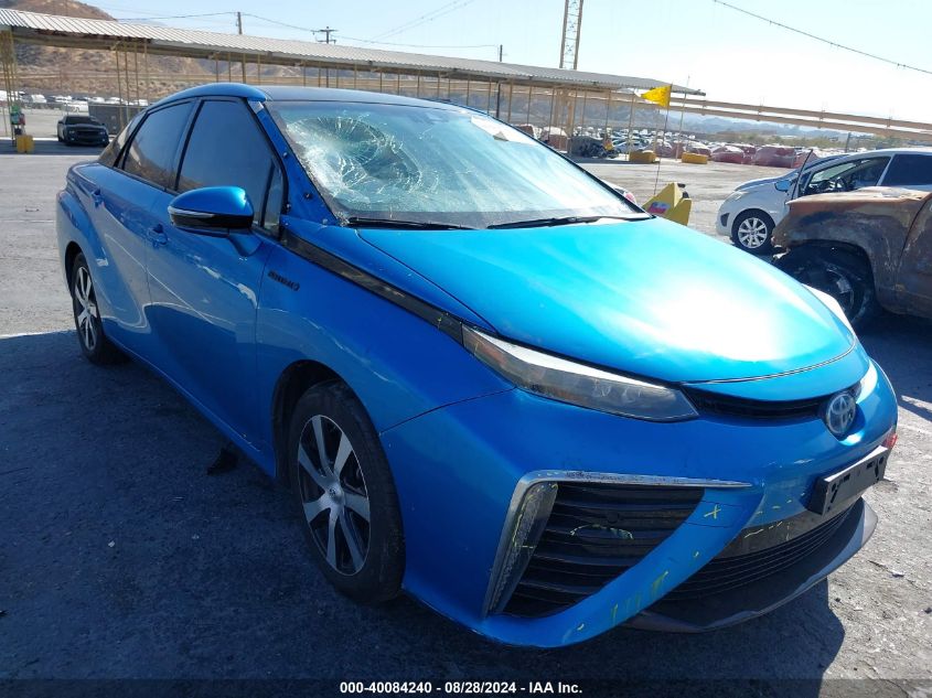 2018 Toyota Mirai VIN: JTDBVRBD0JA004320 Lot: 40084240