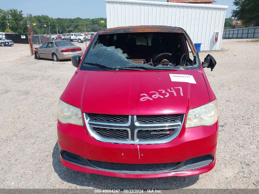 2013 Dodge Grand Caravan Se VIN: 2C4RDGBG9DR799755 Lot: 40084247