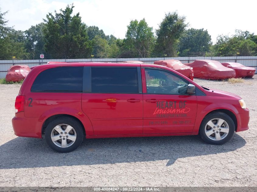 2013 Dodge Grand Caravan Se VIN: 2C4RDGBG9DR799755 Lot: 40084247