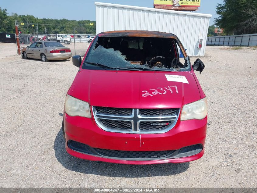 2013 Dodge Grand Caravan Se VIN: 2C4RDGBG9DR799755 Lot: 40084247