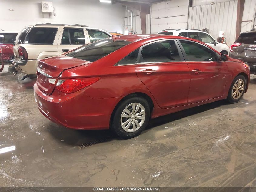 2011 Hyundai Sonata Gls VIN: 5NPEB4AC9BH047968 Lot: 40084266