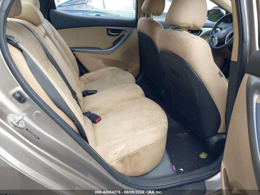 2013 Hyundai Elantra Gls/Limited VIN: 5NPDH4AE8DH334104 Lot: 40084275