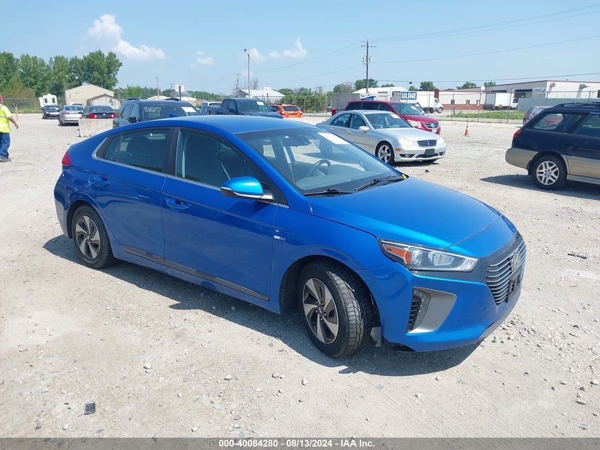 2017 Hyundai Ioniq Sel VIN: KMHC75LC9HU047846 Lot: 40084280