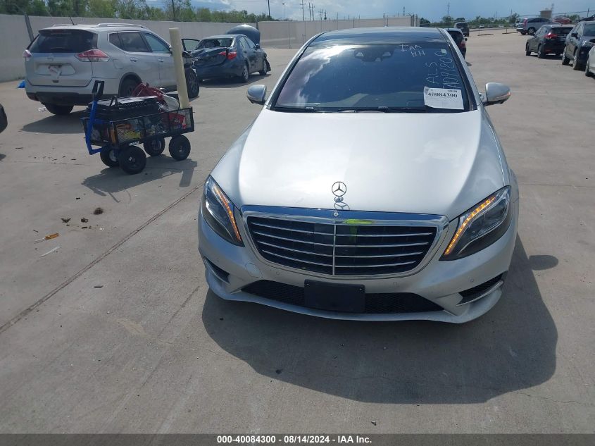 2015 Mercedes-Benz S 550 4Matic VIN: WDDUG8FB3FA091200 Lot: 40084300