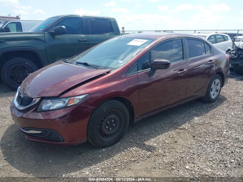 19XFB2F50FE046463 2015 HONDA CIVIC - Image 2