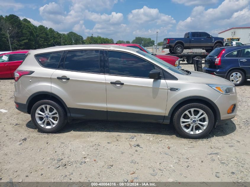 2017 Ford Escape S VIN: 1FMCU0F79HUA18826 Lot: 40084316