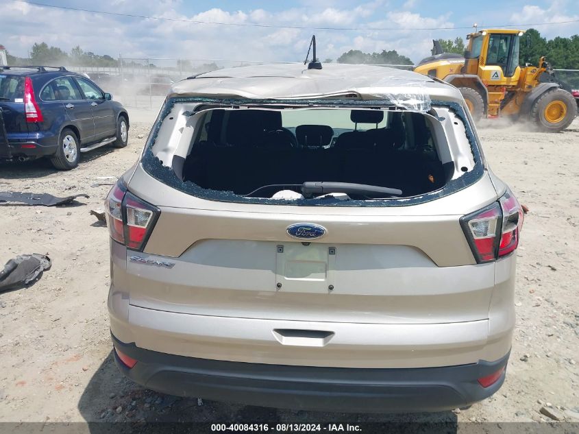 2017 Ford Escape S VIN: 1FMCU0F79HUA18826 Lot: 40084316