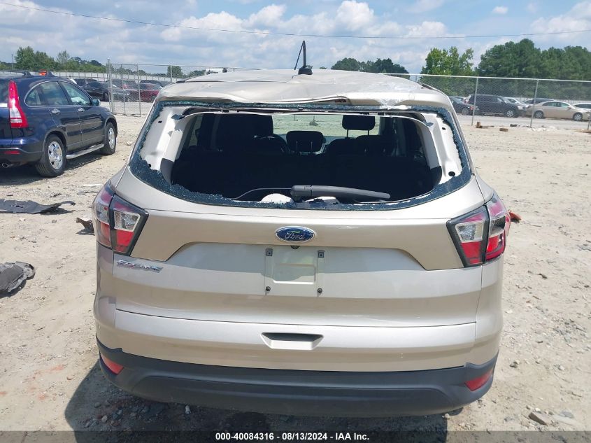 2017 Ford Escape S VIN: 1FMCU0F79HUA18826 Lot: 40084316