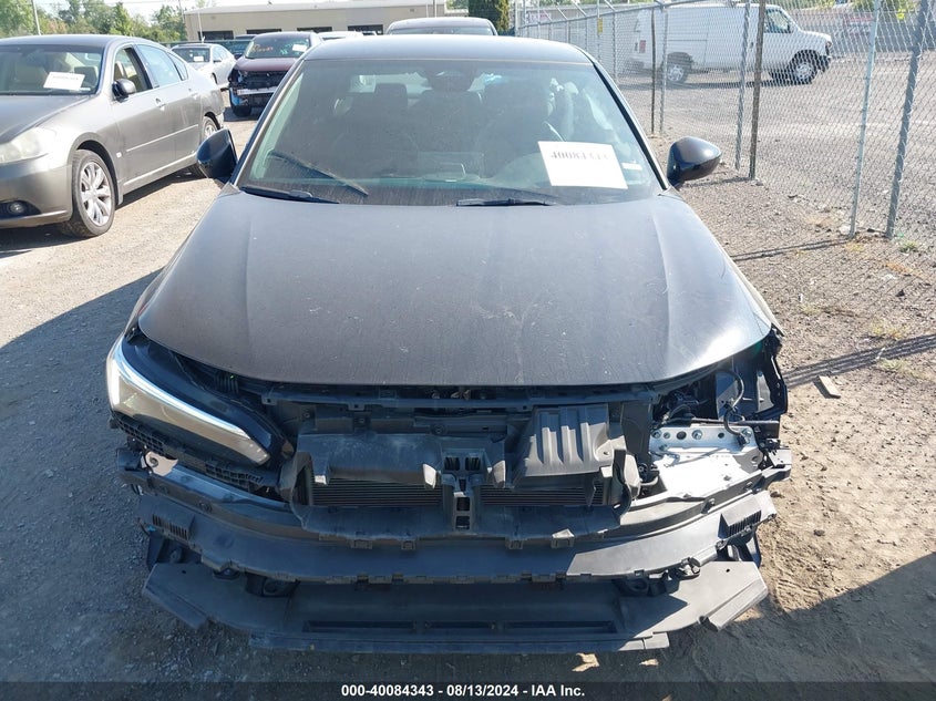 VIN 2HGFE2F52NH561900 2022 HONDA CIVIC SPORT
