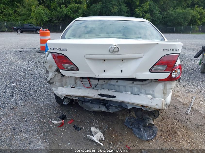 2004 Lexus Es 330 VIN: JTHBA30G945055302 Lot: 40084369