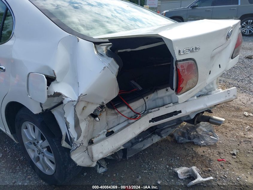 2004 Lexus Es 330 VIN: JTHBA30G945055302 Lot: 40084369