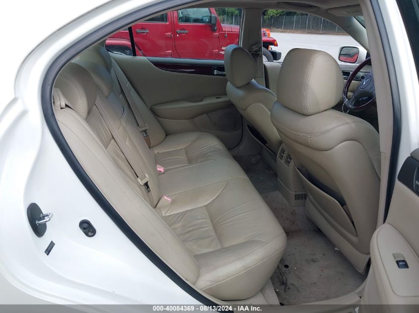 2004 Lexus Es 330 VIN: JTHBA30G945055302 Lot: 40084369