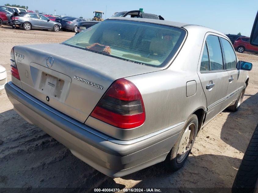 1999 Mercedes-Benz C 230 Kompressor VIN: WDBHA24G9XA731564 Lot: 40084370