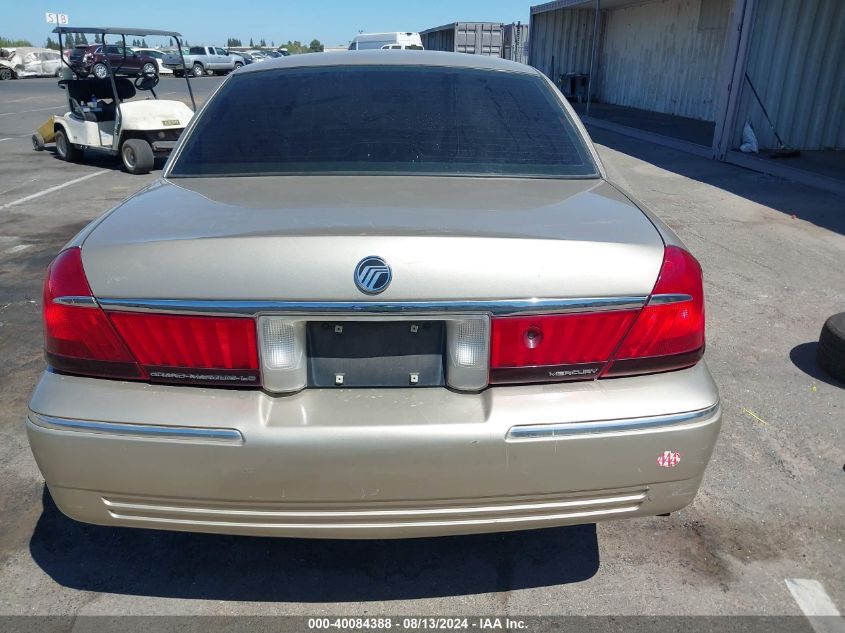 1999 Mercury Grand Marquis Ls VIN: 2MEFM75W7XX648059 Lot: 40084388