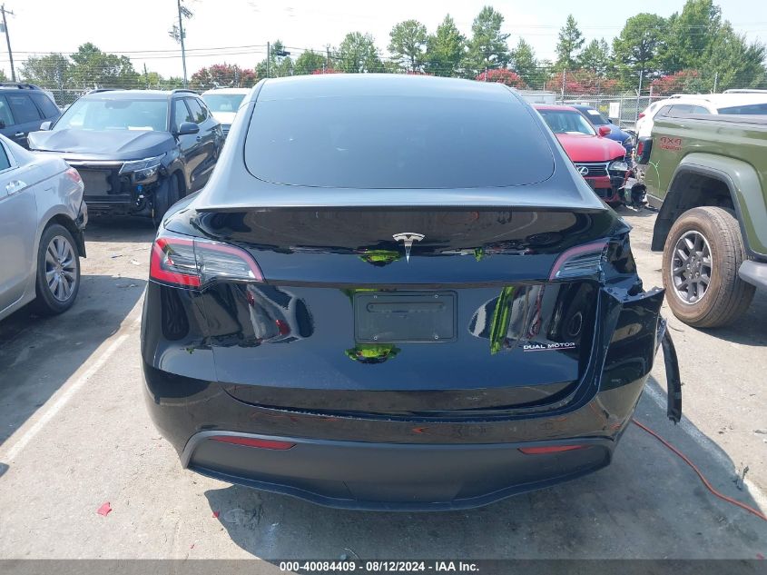 2023 Tesla Model Y Awd/Performance Dual Motor All-Wheel Drive VIN: 7SAYGDEF3PF808960 Lot: 40084409