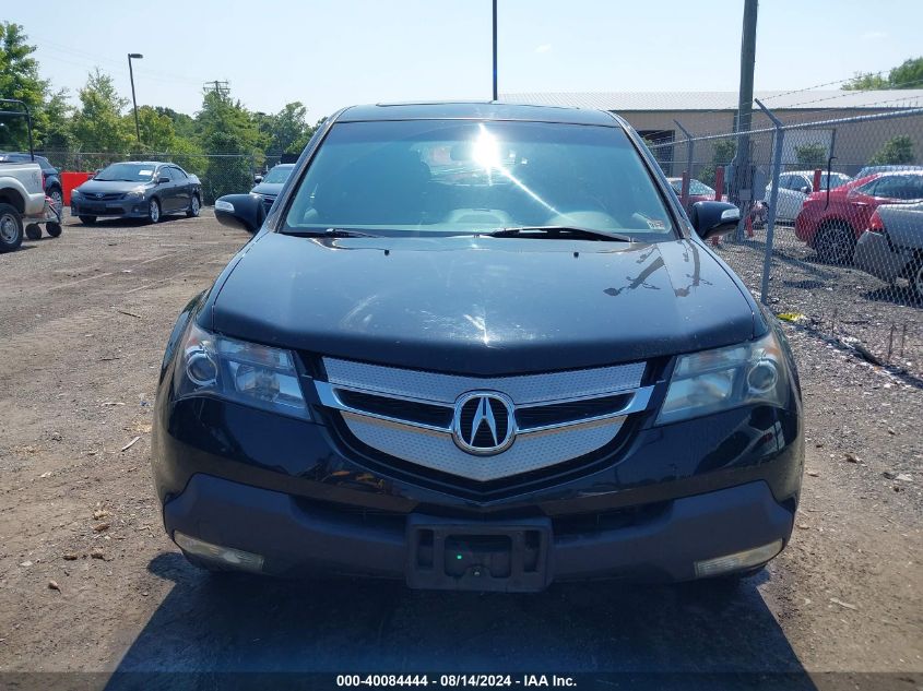 2009 Acura Mdx Technology VIN: 2HNYD28609H524828 Lot: 40084444