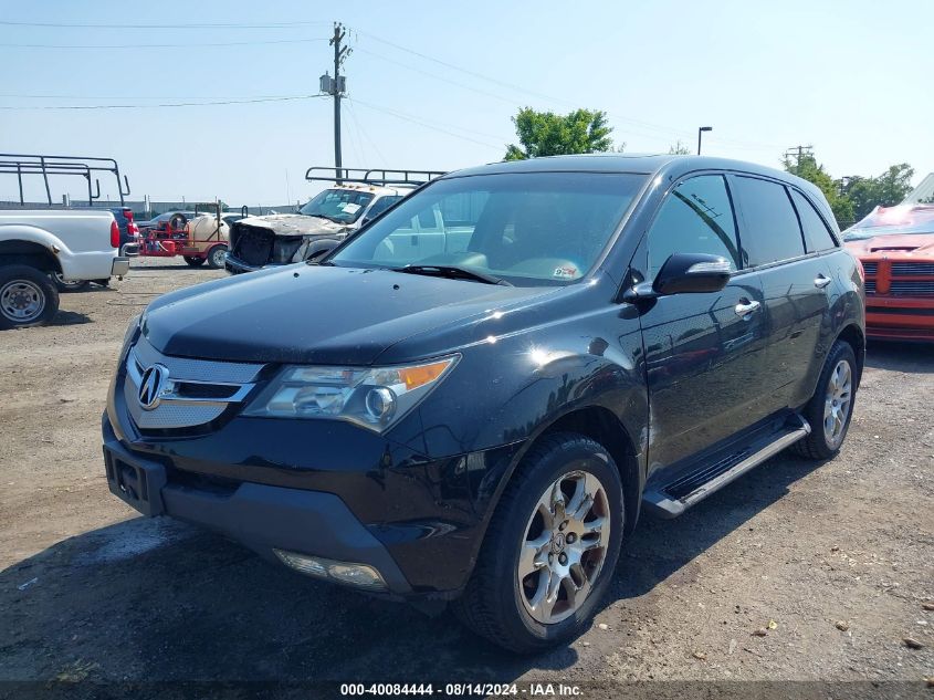 2009 Acura Mdx Technology VIN: 2HNYD28609H524828 Lot: 40084444