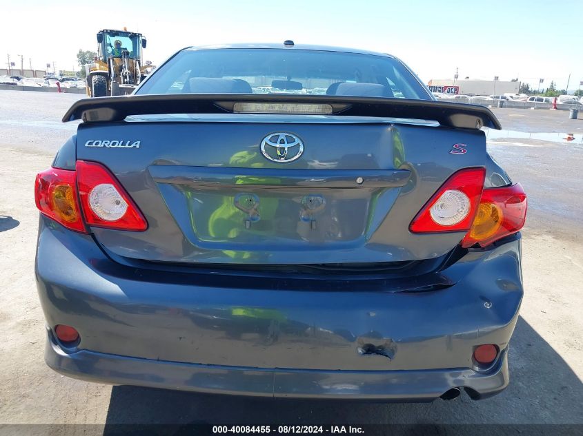 2010 Toyota Corolla S VIN: 2T1BU4EE1AC434072 Lot: 40084455