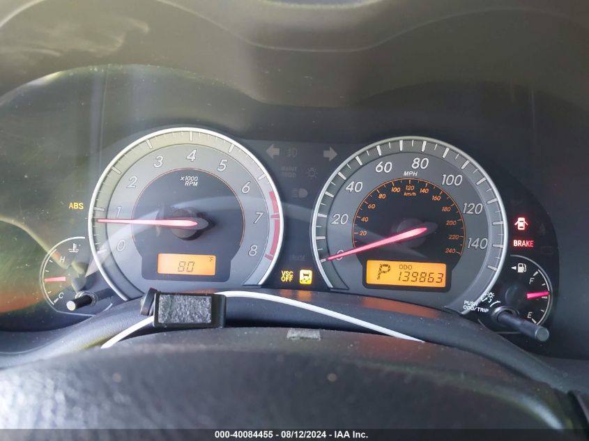 2010 Toyota Corolla S VIN: 2T1BU4EE1AC434072 Lot: 40084455