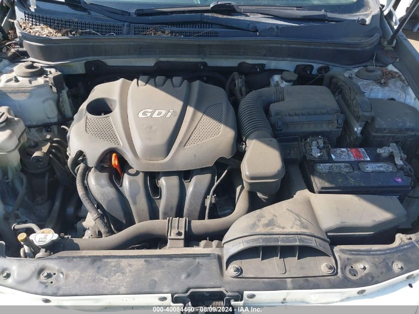 2013 Hyundai Sonata Gls VIN: 5NPEB4AC6DH772155 Lot: 40084460