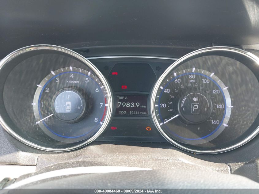 2013 Hyundai Sonata Gls VIN: 5NPEB4AC6DH772155 Lot: 40084460