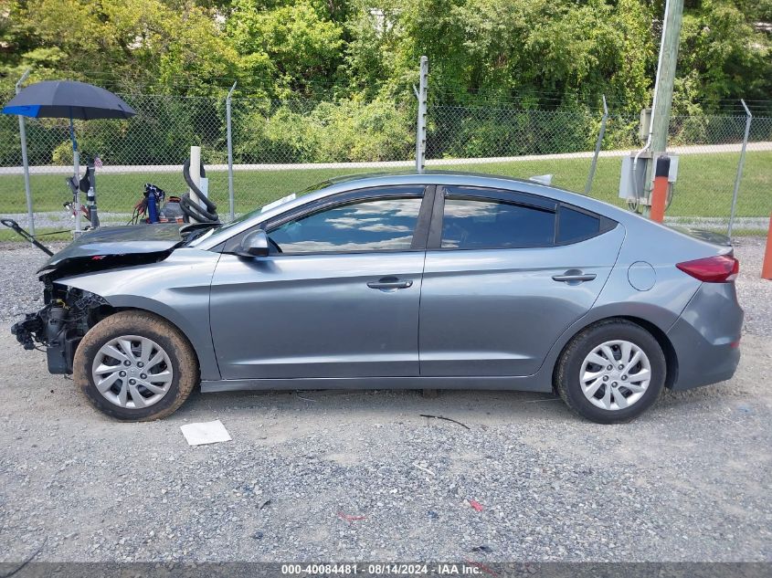 2017 Hyundai Elantra Se VIN: KMHD74LF7HU093054 Lot: 40084481