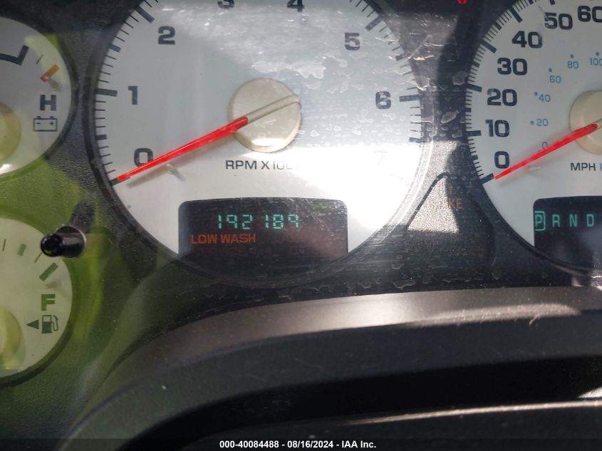 2003 Dodge Ram 1500 Slt/Laramie/St VIN: 1D7HA18NX3S112664 Lot: 40084488