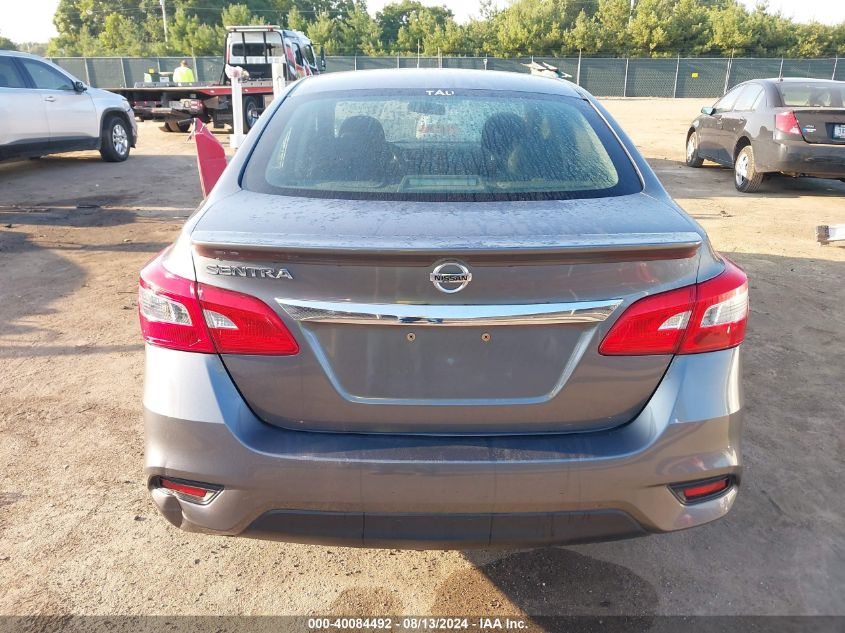 2017 Nissan Sentra S VIN: 3N1AB7AP1HY250807 Lot: 40084492