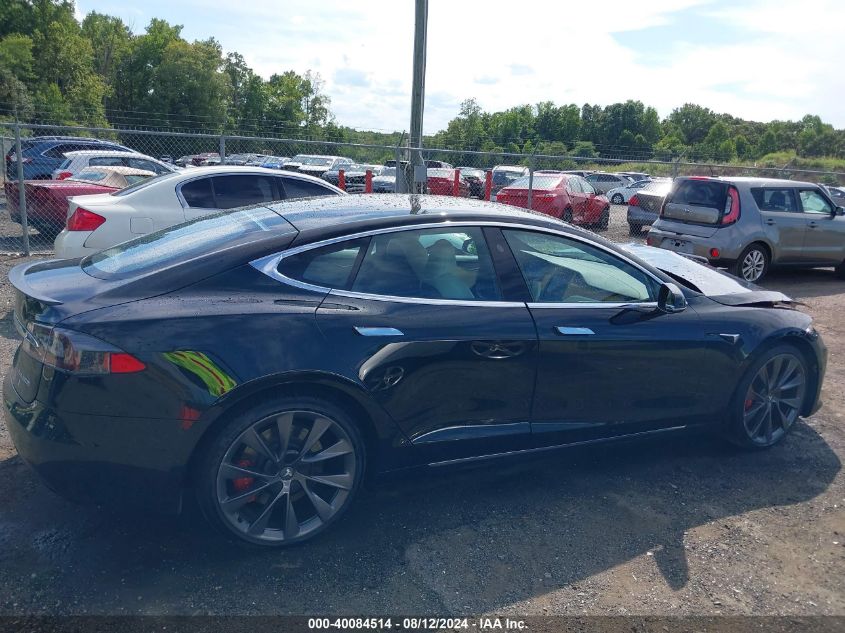 2020 Tesla Model S Performance Dual Motor All-Wheel Drive VIN: 5YJSA1E44LF364113 Lot: 40084514